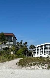 Beach path back to the condo/unit