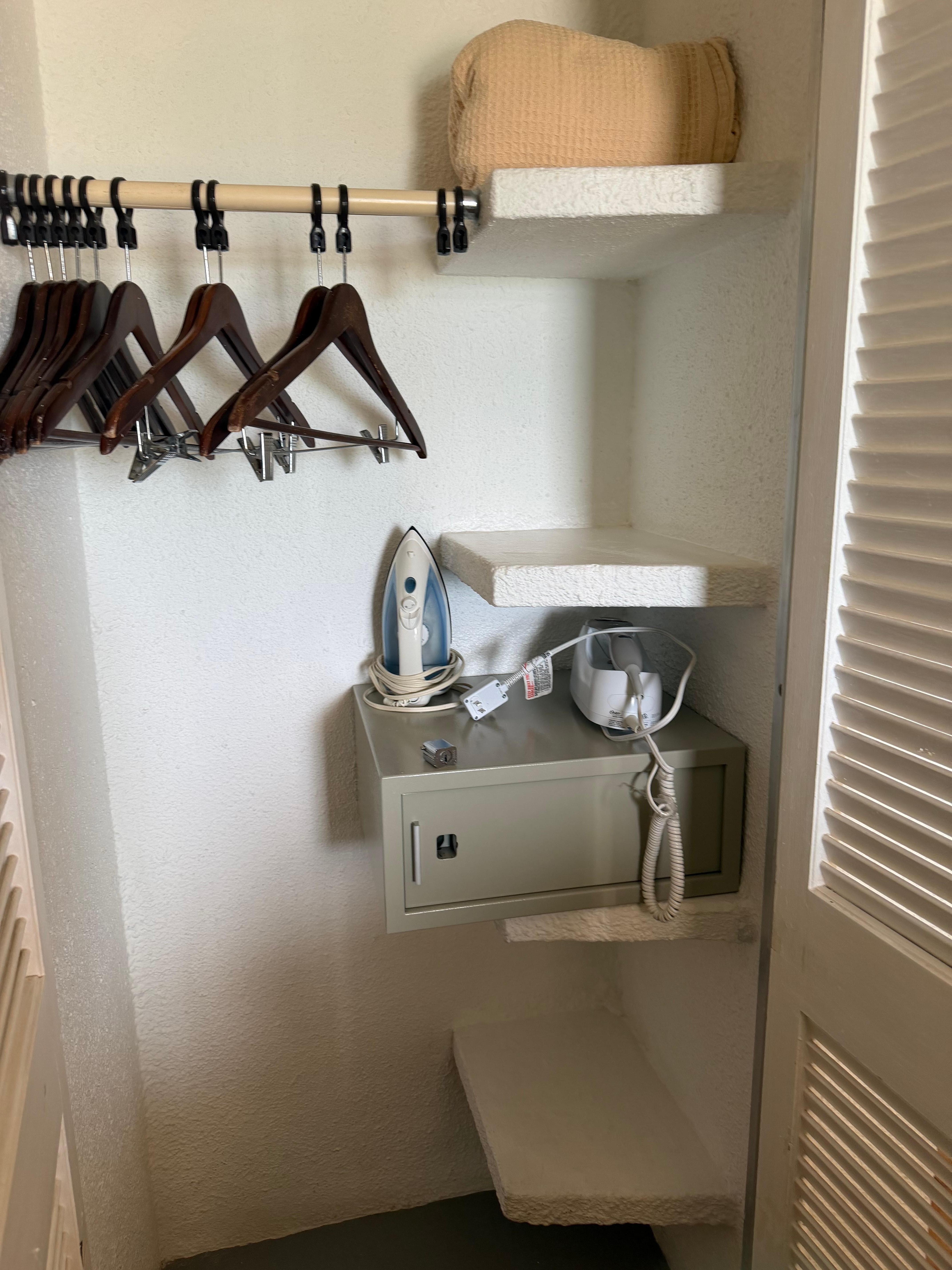 Closet served a purpose 