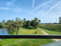 Blick vom Balkon