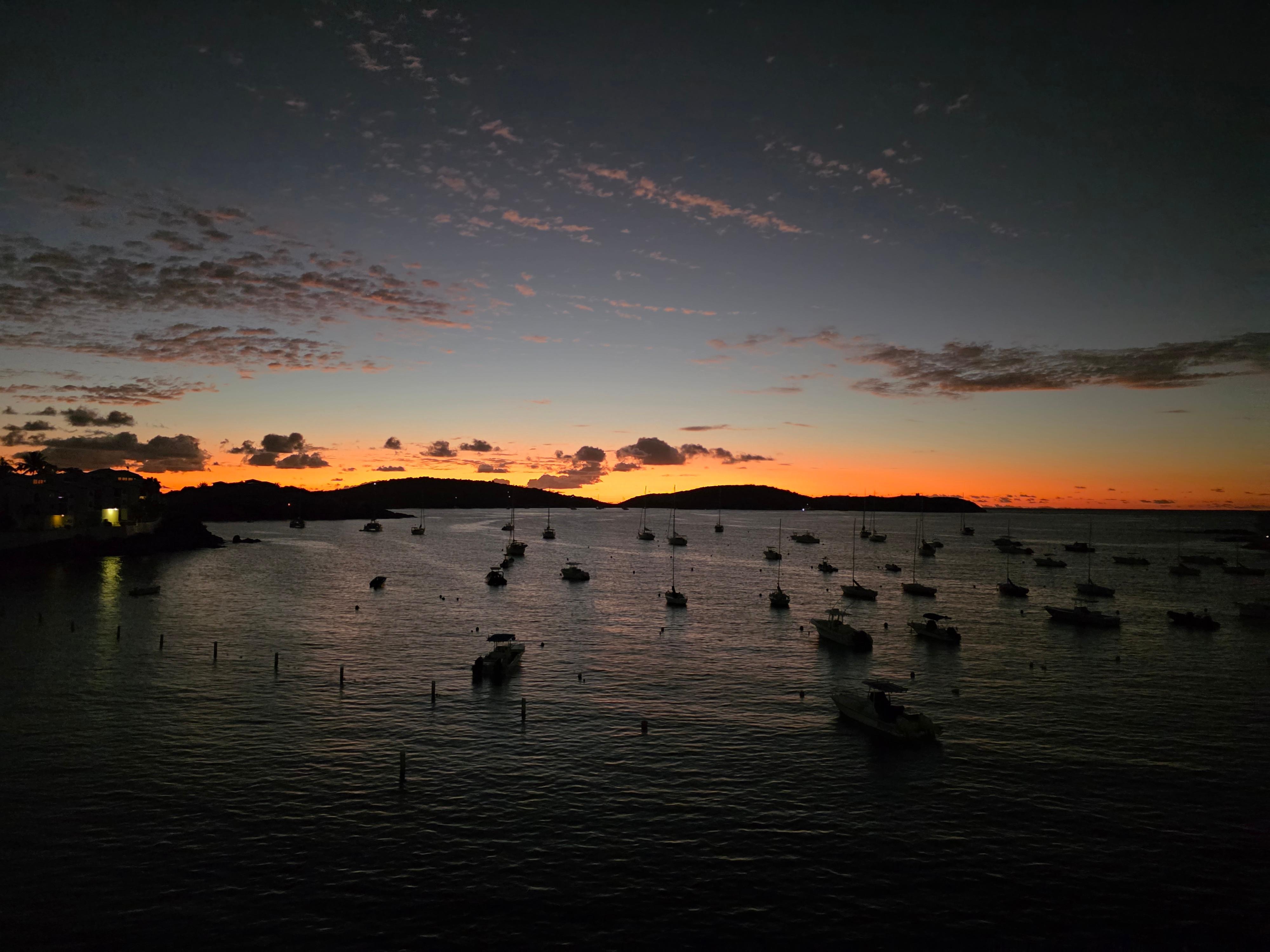 Sunrise from the porch