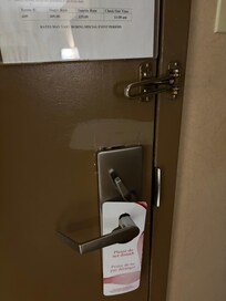 Damaged door