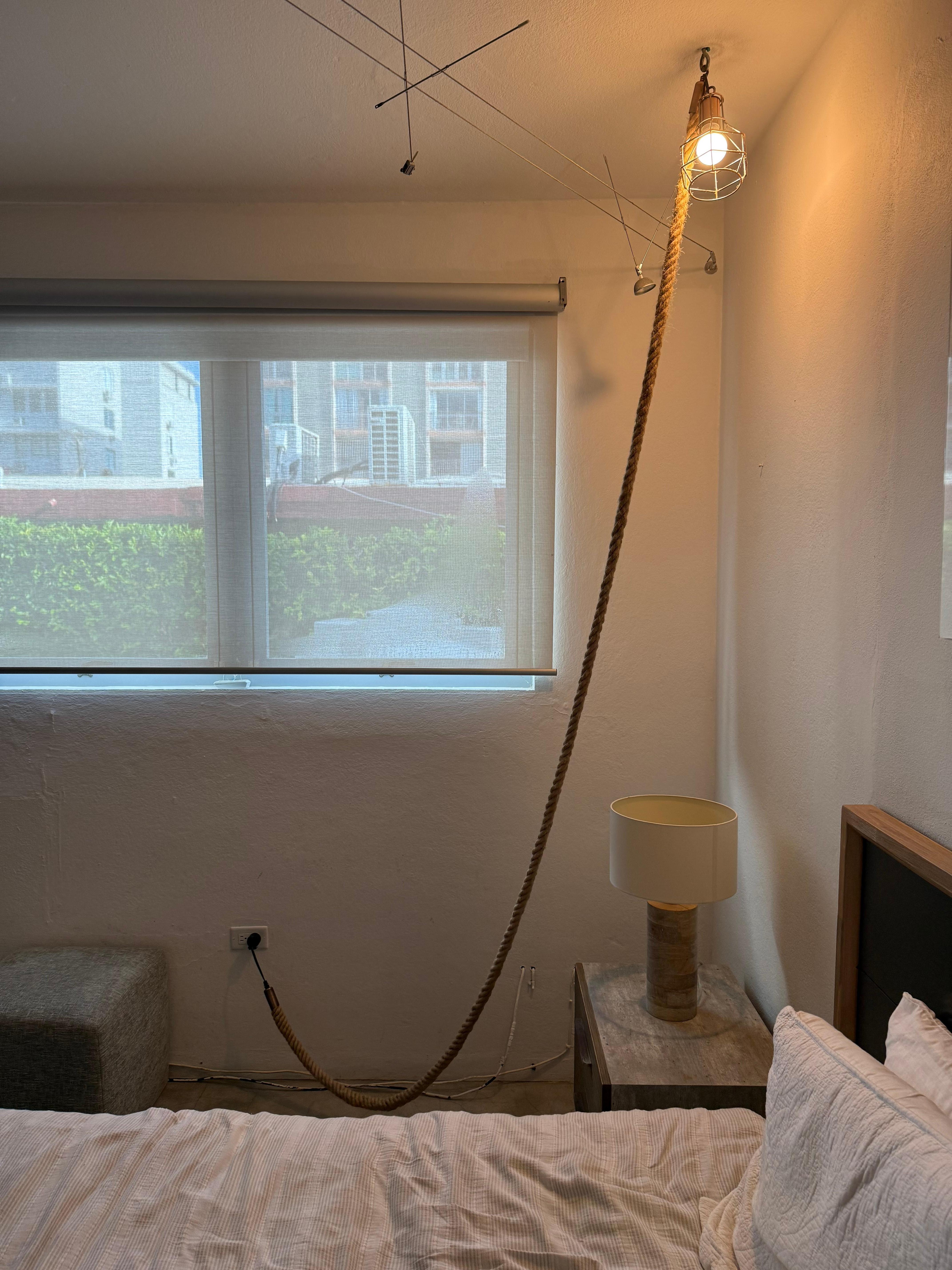 Light source for bedroom across from master