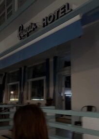 This was taken by me the night at attempted check in.