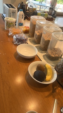 Breakfast complimentary