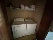 Laundry on second floor