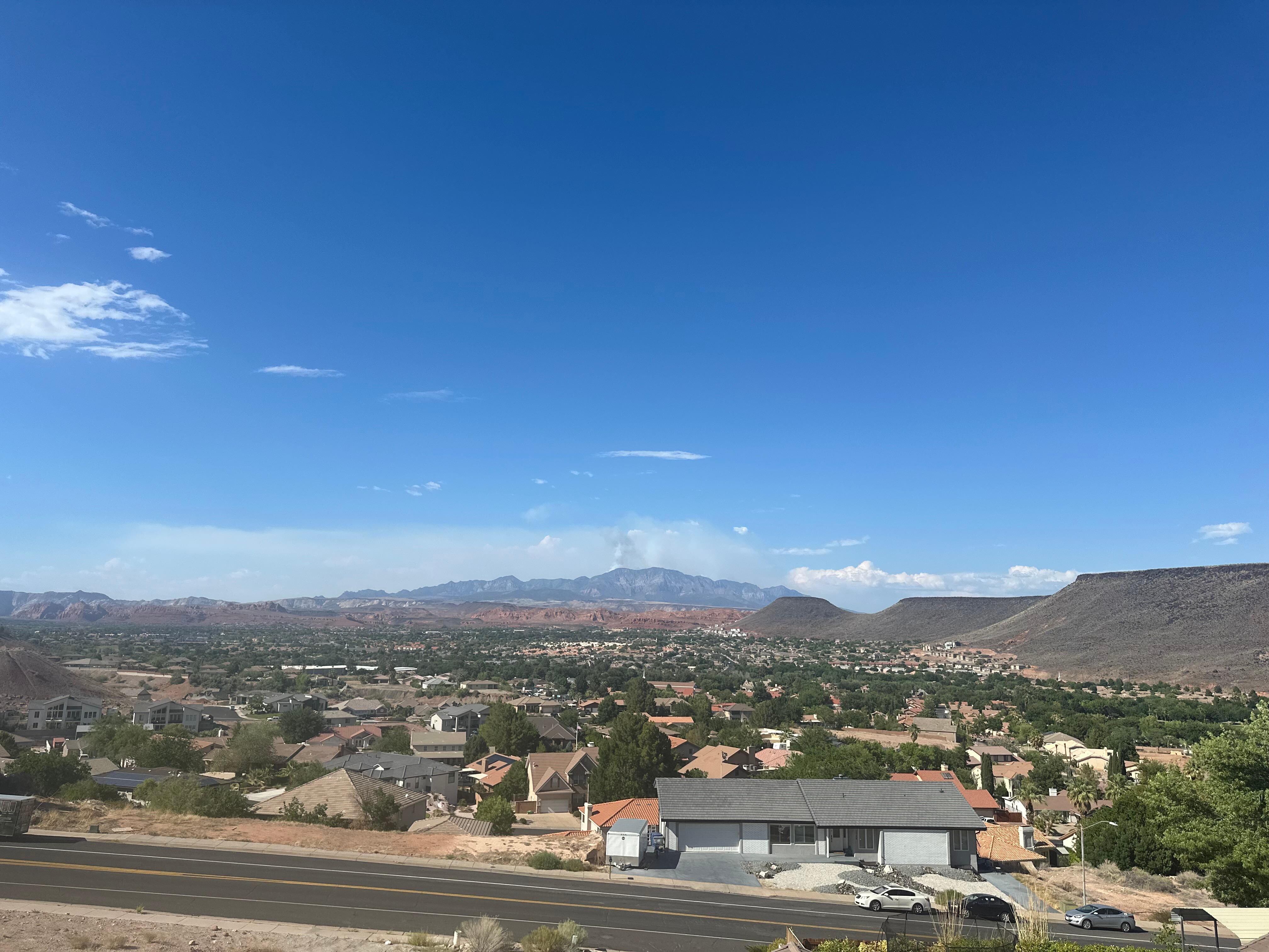 The view from the balcony / patio