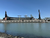 Oracle park from across the channel