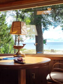 View from cabin.
