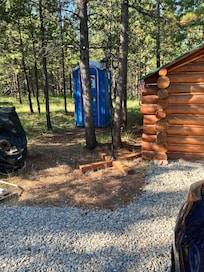 Clean and well maintained Mr. Hanky’s potty! lol