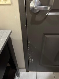 damaged door