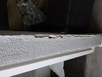 Bathroom door post
