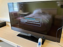 Initial tv had no display, 2nd one had no signal from cable box