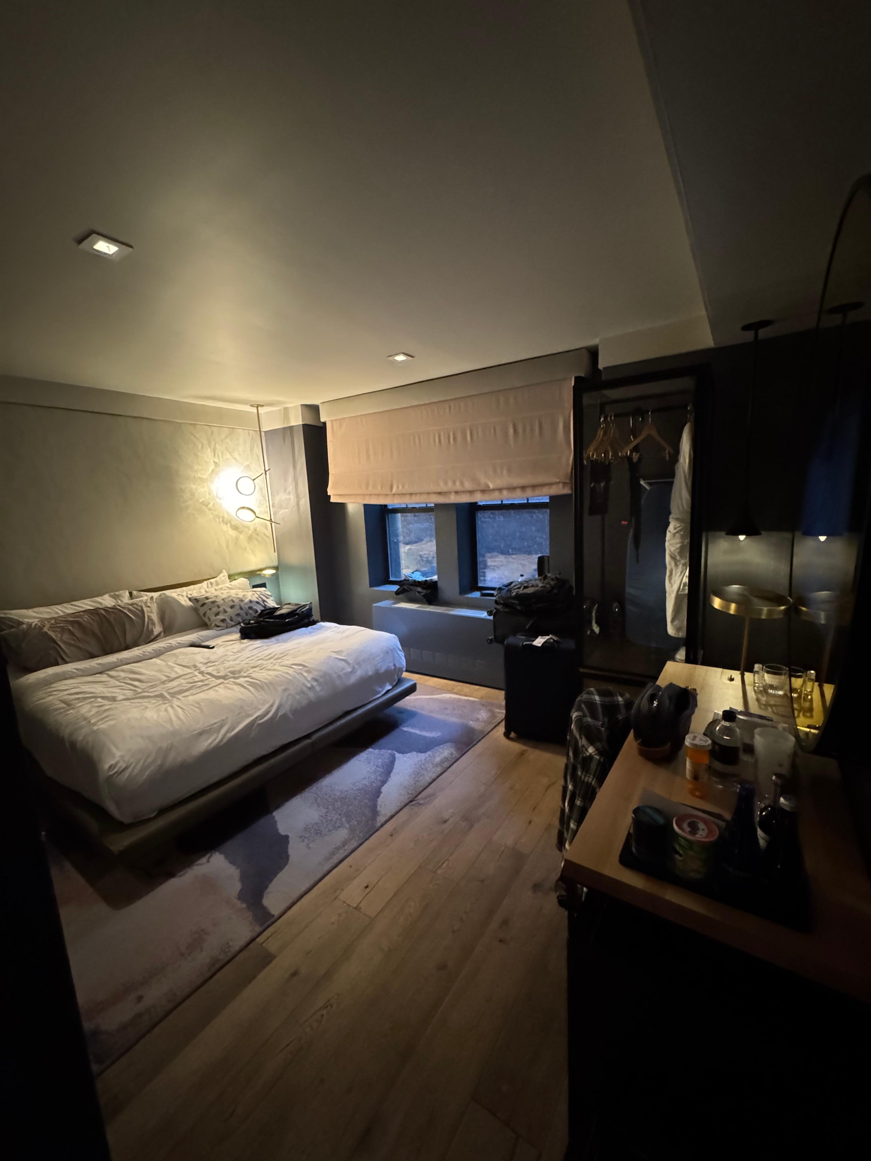 King Bed , very comfy pillowtop