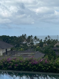 Legian Beach from the pool area