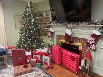 Christmas morning felt very nostalgic