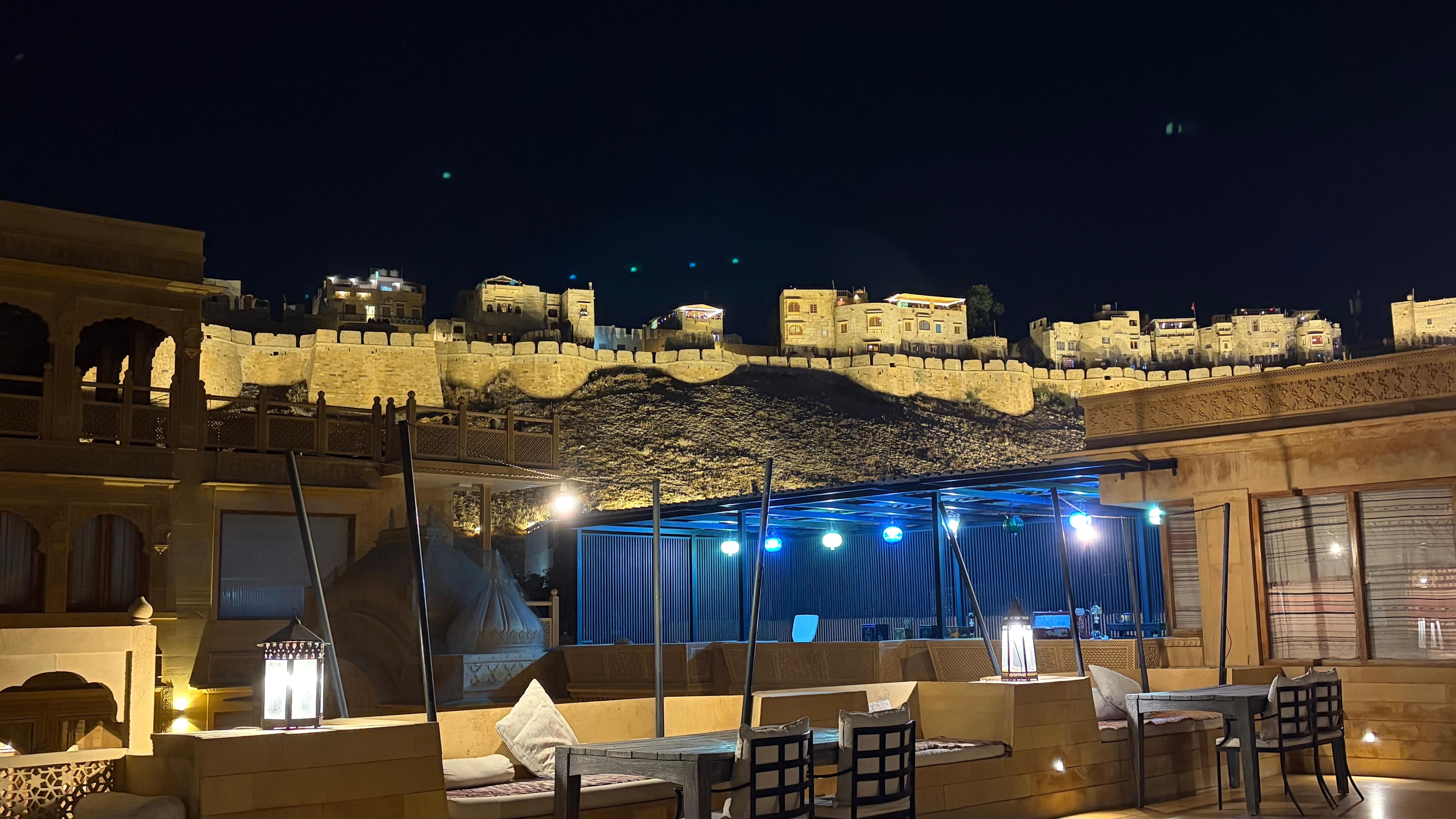 屋上のレストラン