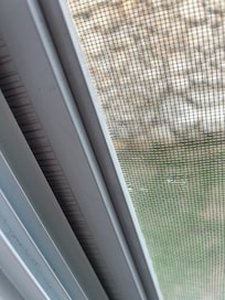 Holes in screen allow mosquitoes in