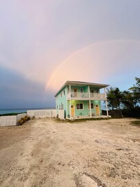 Rainbow at RayAnn’s after a rain storm.
