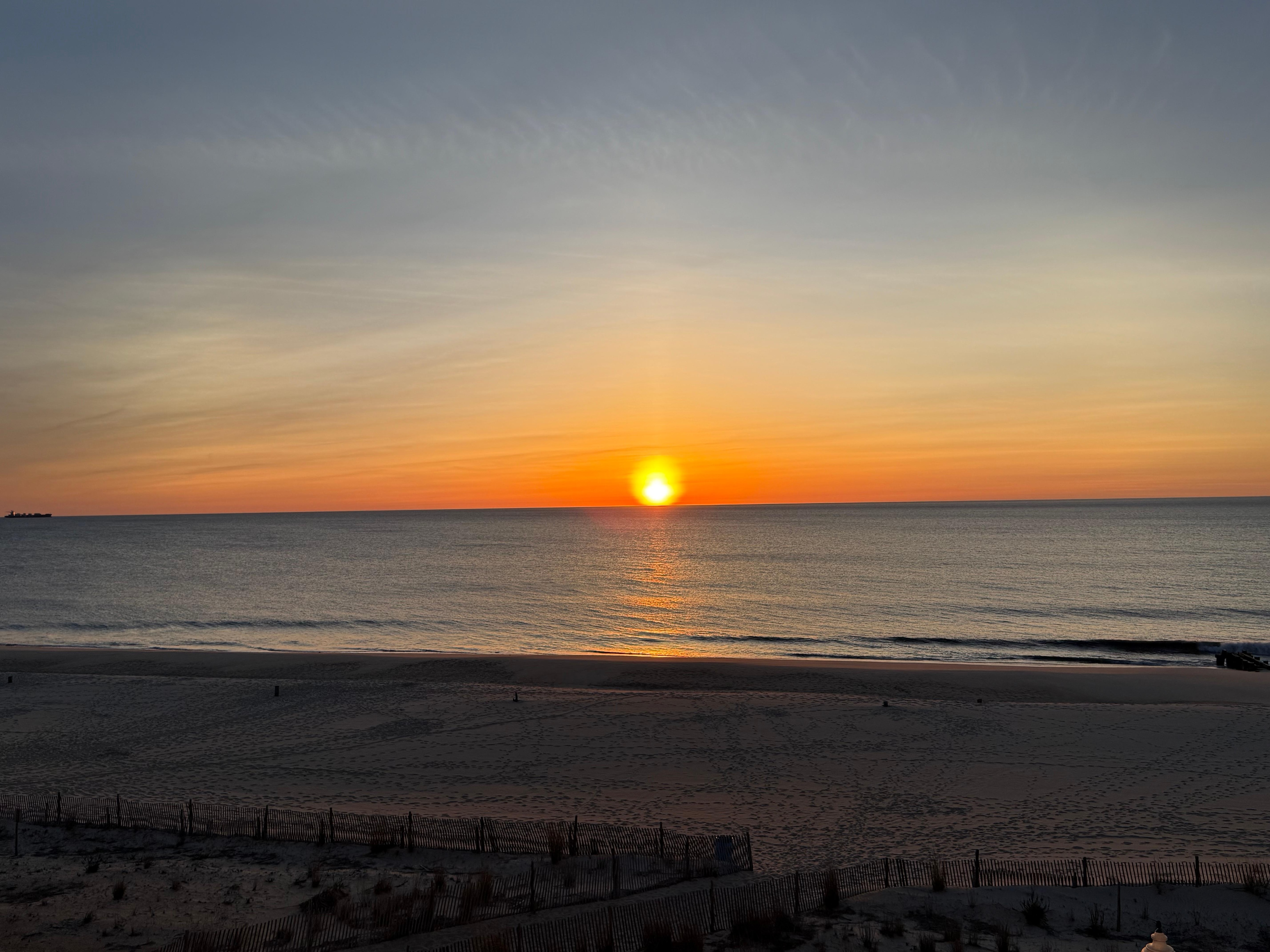 Sunrise - view from balcony