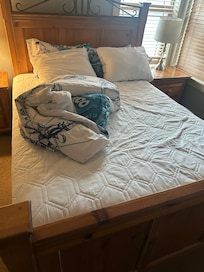 First thing we saw when we walked into the house/room.