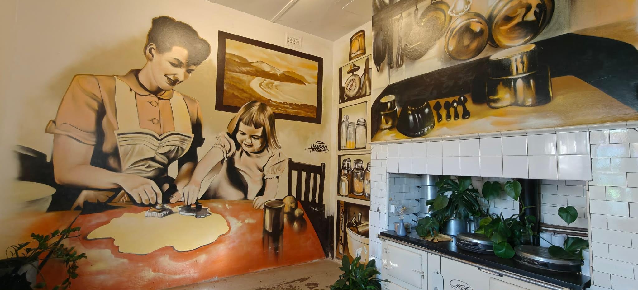 Yarram Street Art at Cafe Aga