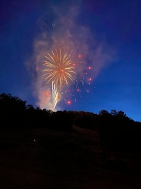 Fireworks at Mt. Snow for July 4th