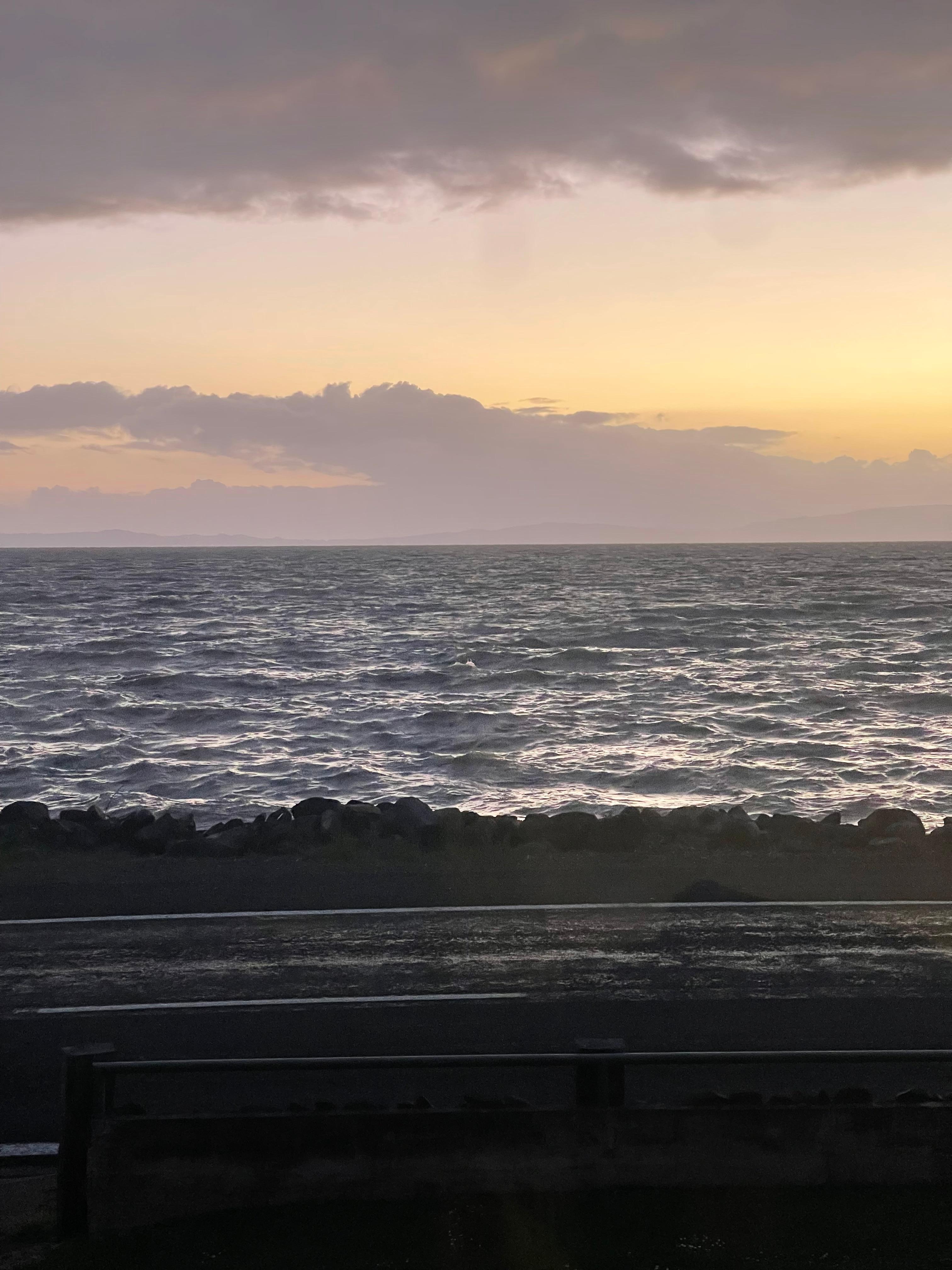 overcast but still stunning.