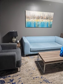 The "living room" area