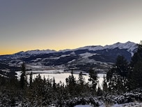 View from Dillon dam road