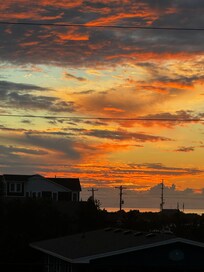 Sunset on the sound