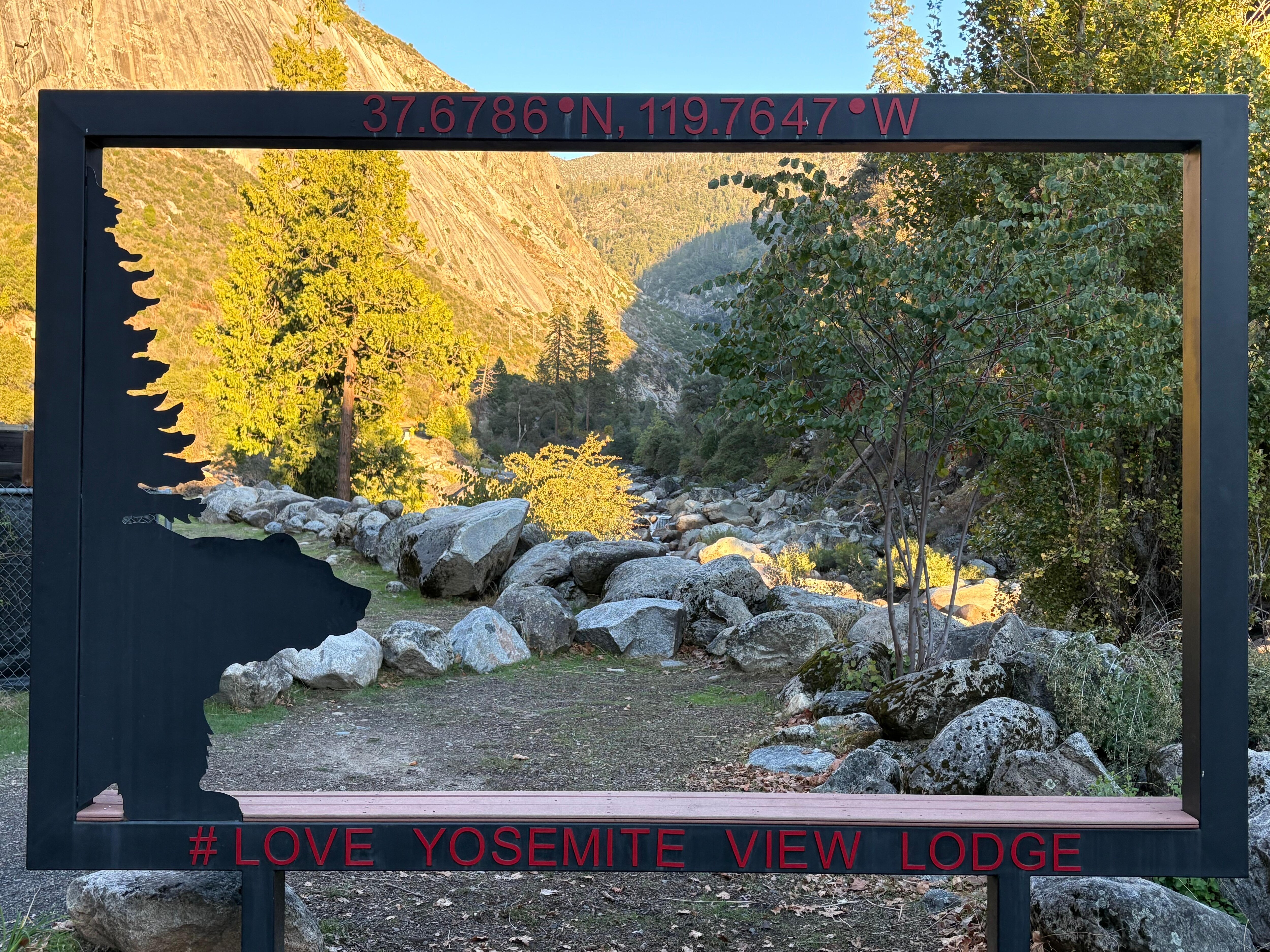 Photo op towards end of property