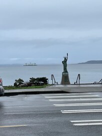 End of the block Alki Beach