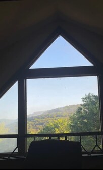 View out our bedroom window