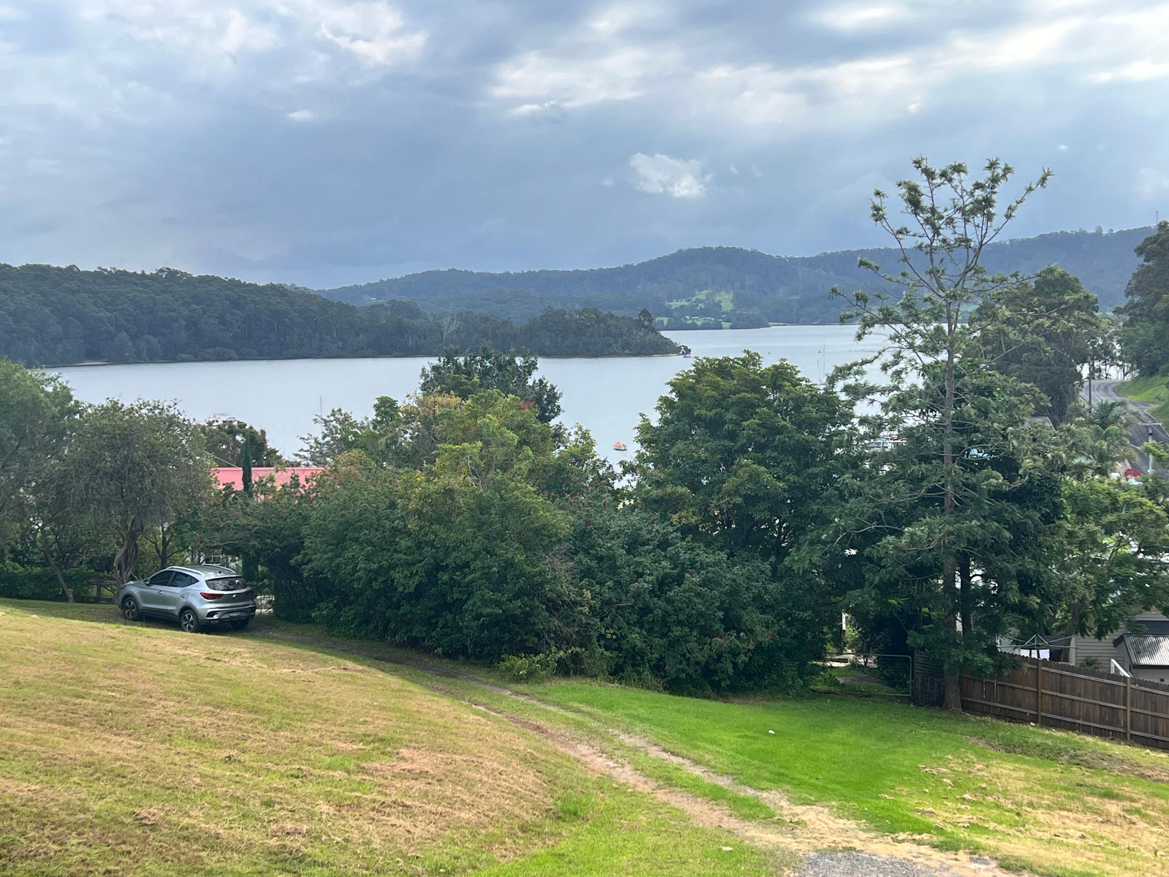 View from the front balcony