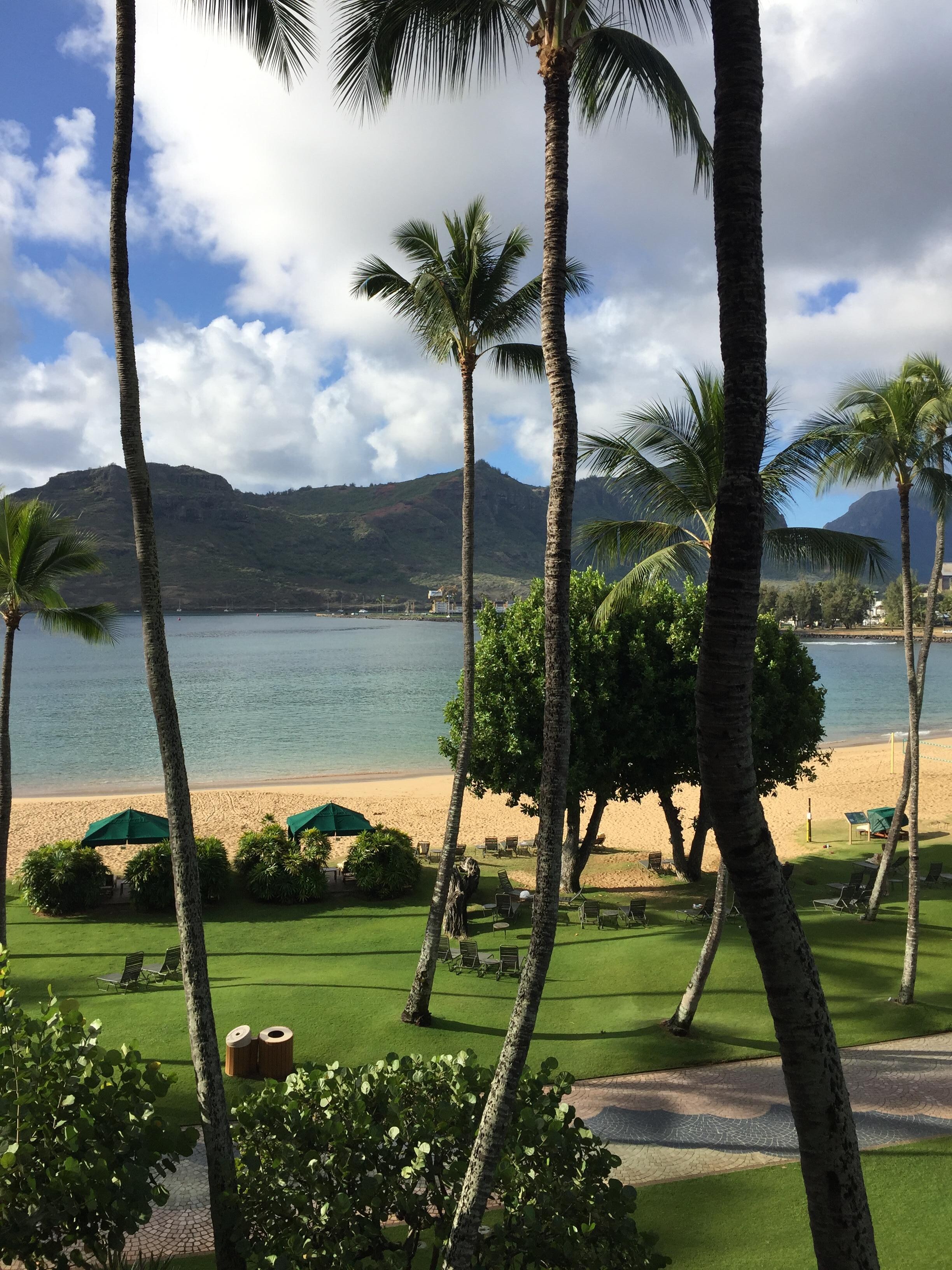 View from our room.