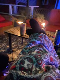 Cozy outdoor pavilion