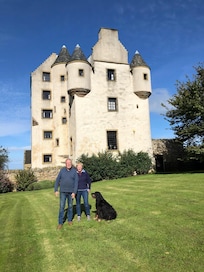 The castle and the owners.