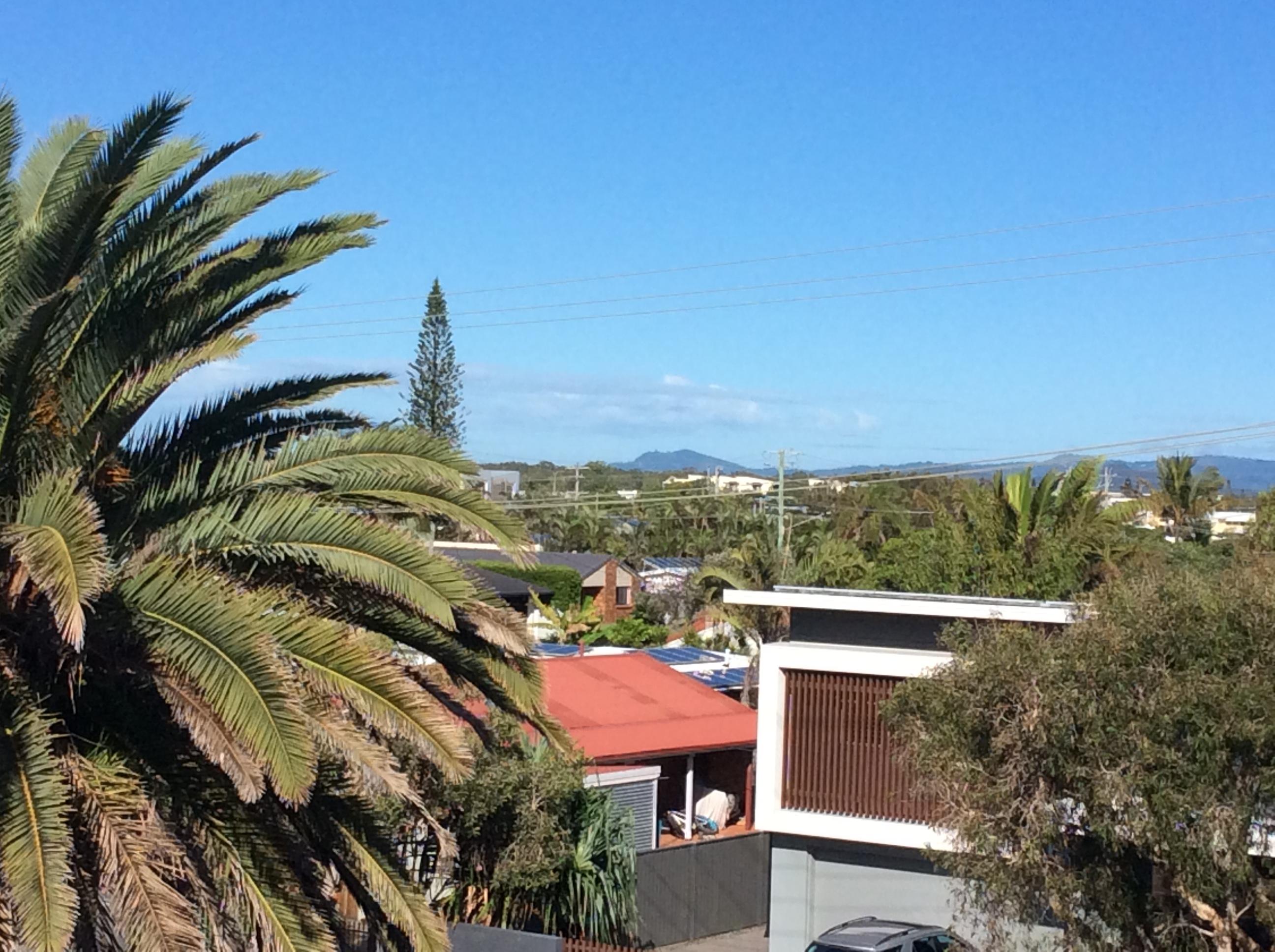 View from bedroom balcony