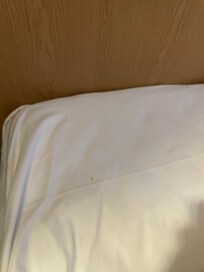 Lenzuola macchiate di sangue