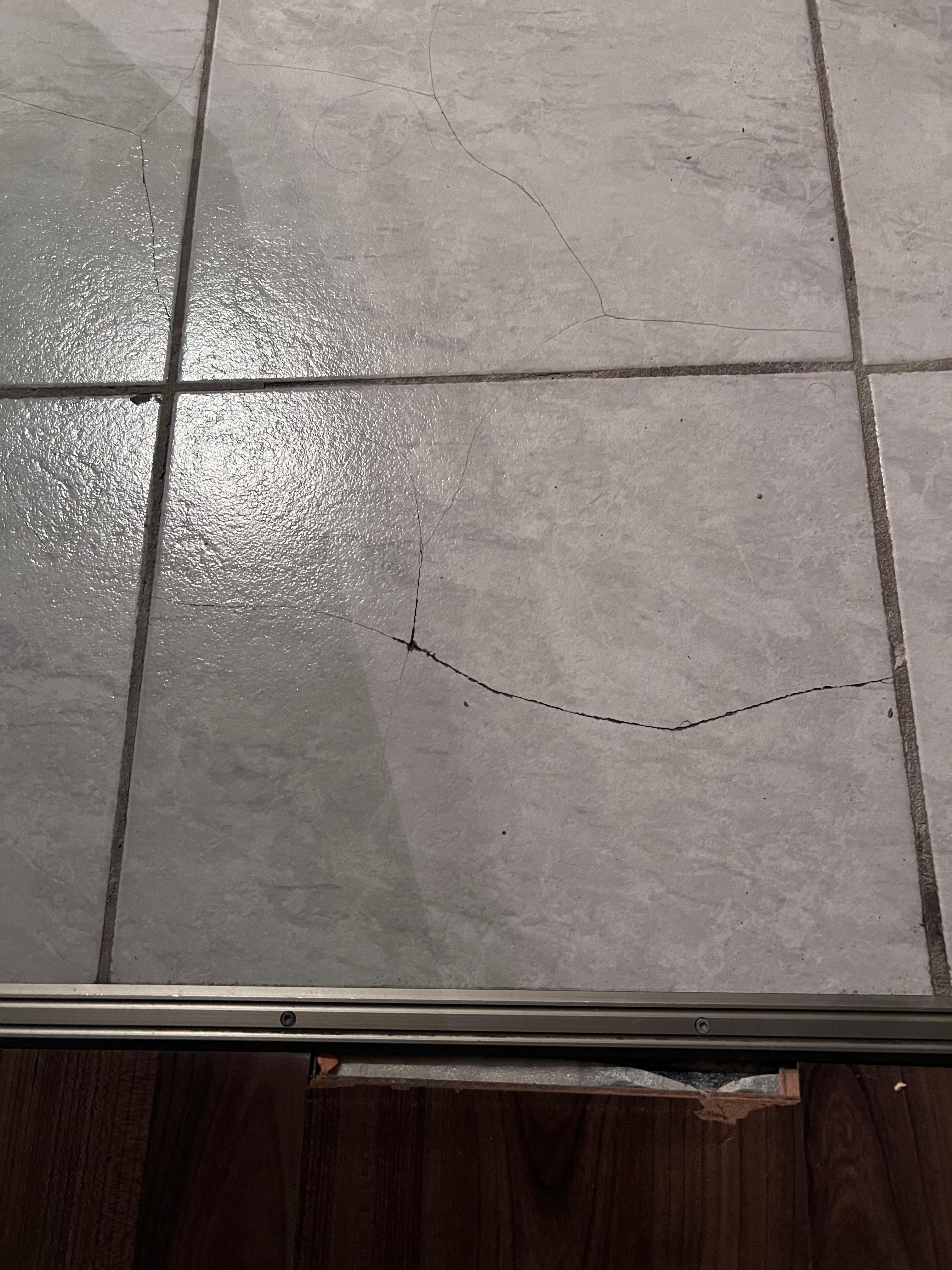 Broken floor and missing part