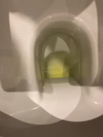 WC war nicht gespült