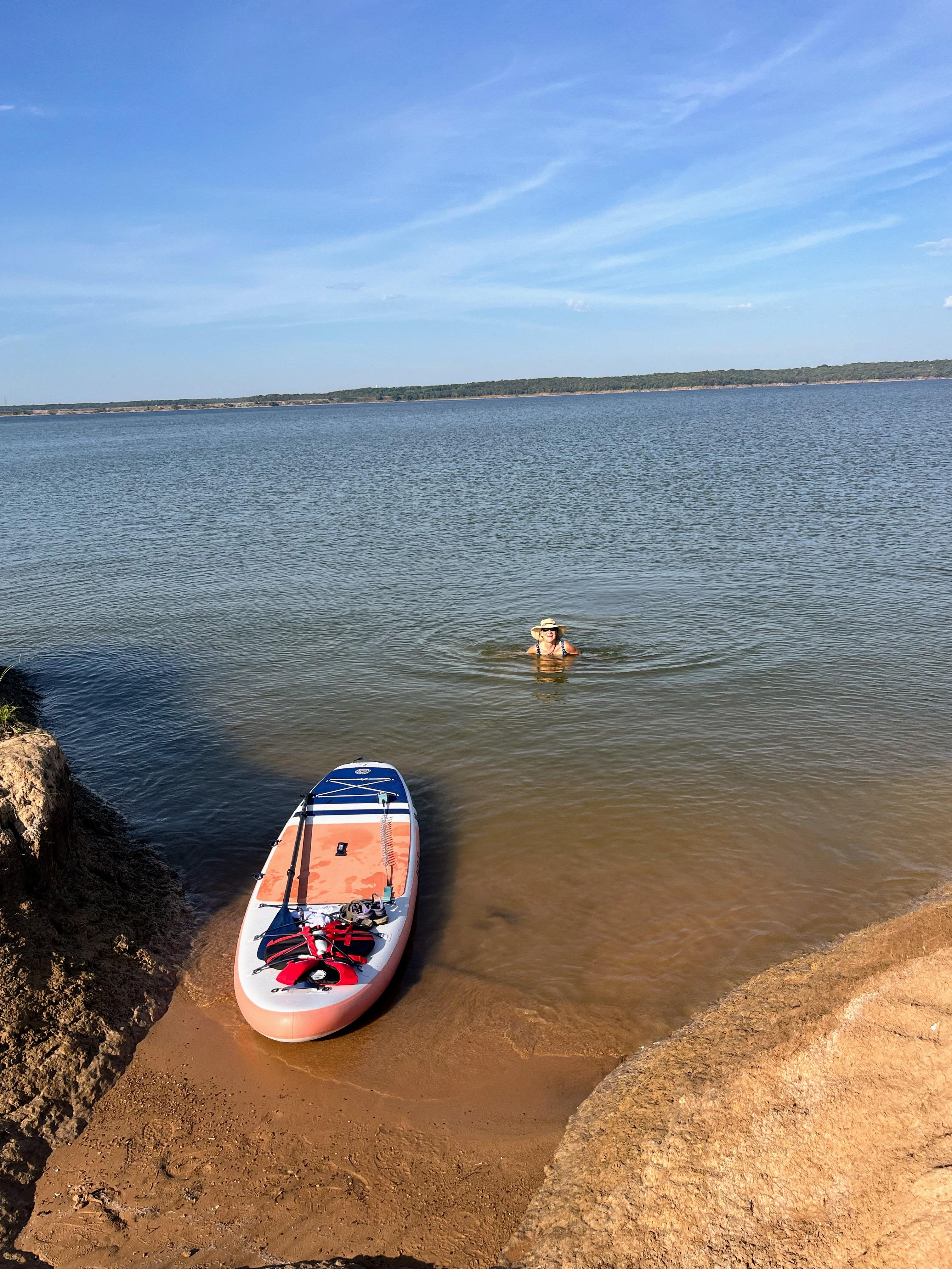 Easy access to lake