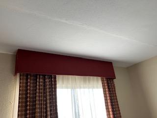 Ceiling damage.