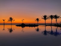 View from bungalow