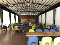 Meeting rooms outside