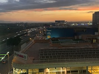 View from 6th floor (the hotel has 11)