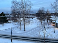 View from our room.