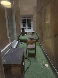 vue sur une "petite terrasse" !!!