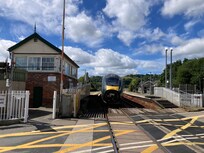 Trains to and from lots of local spots