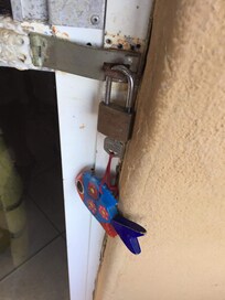 Flimsy doors and locks